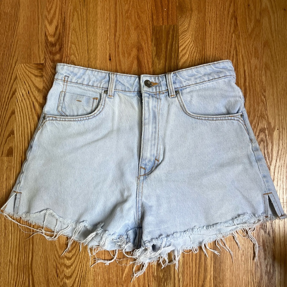 Zara denim shorts